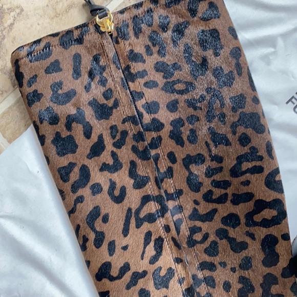 DVF Diane von furstenberg Reese boot Leopard 8 38 - Picture 5 of 9